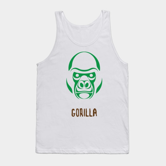 GORILLA Tank Top by HaniDouaji